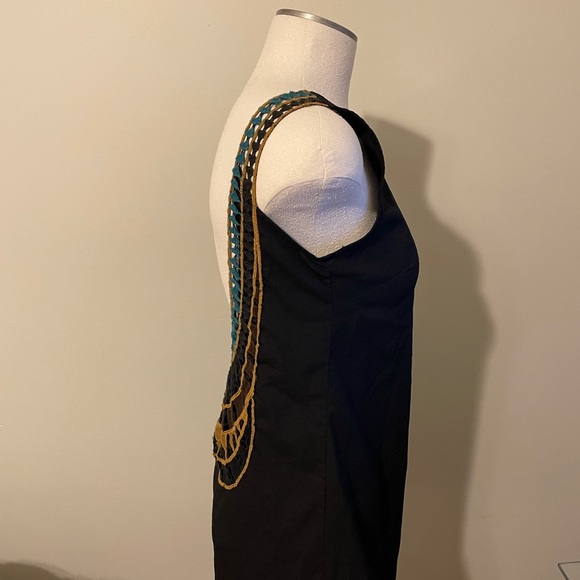 Dirty Ballerina embroidered shift dress backless - Picture 5 of 7